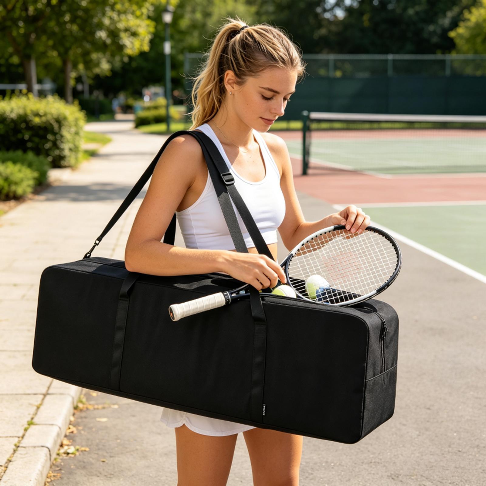 Badminton Net - Bolsa de Rede para Pickleball, Sistema