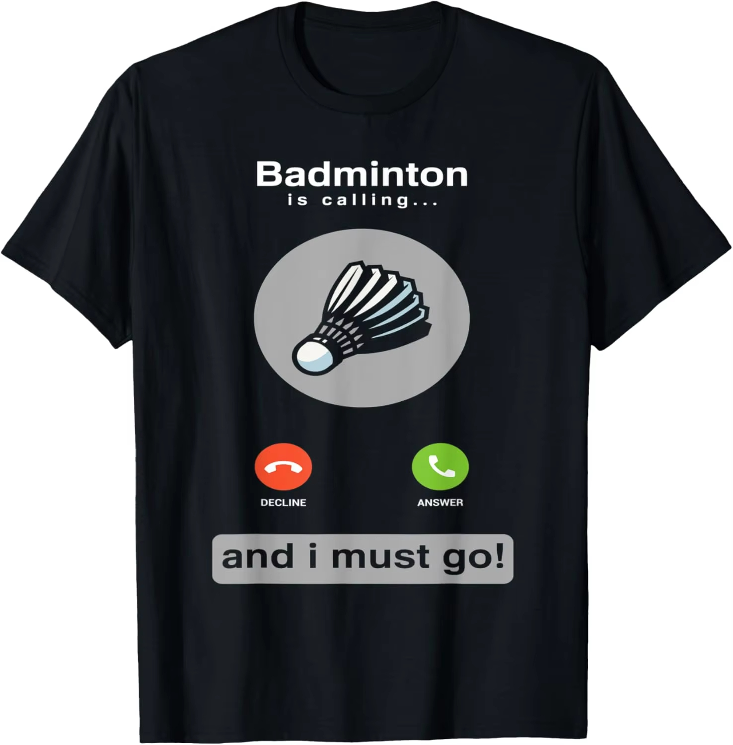 Camiseta Engraçada de Badminto - Badminton Quotes Short avaliação e preço