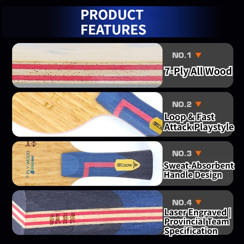 Raquete de Tênis de Mesa LOKI  - Badminton Background avaliação e preço