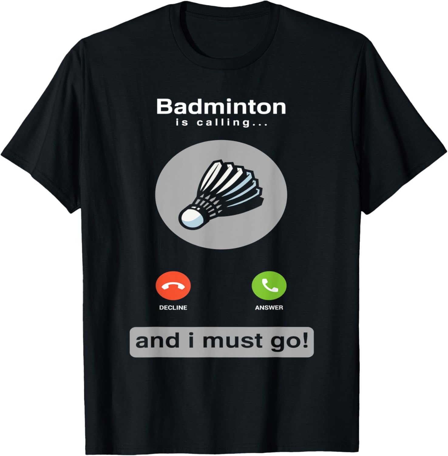 Camiseta Feminina Divertida de - Badminton Quotes Short avaliação e preço