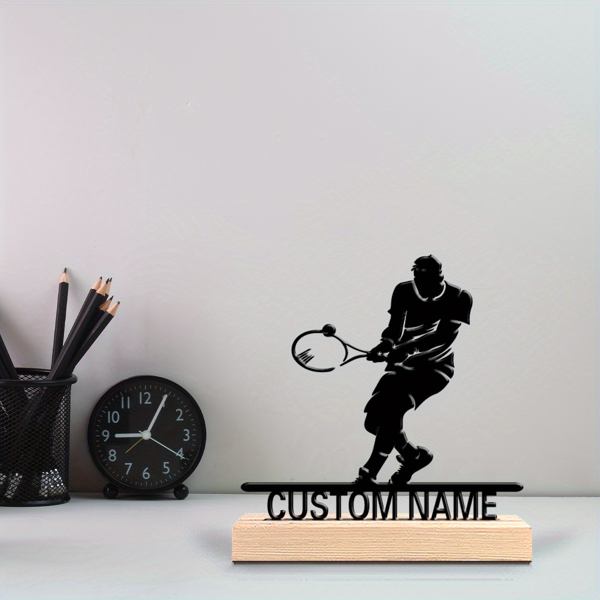 Estátua de Metal Personalizada - Badminton Player avaliação e preço